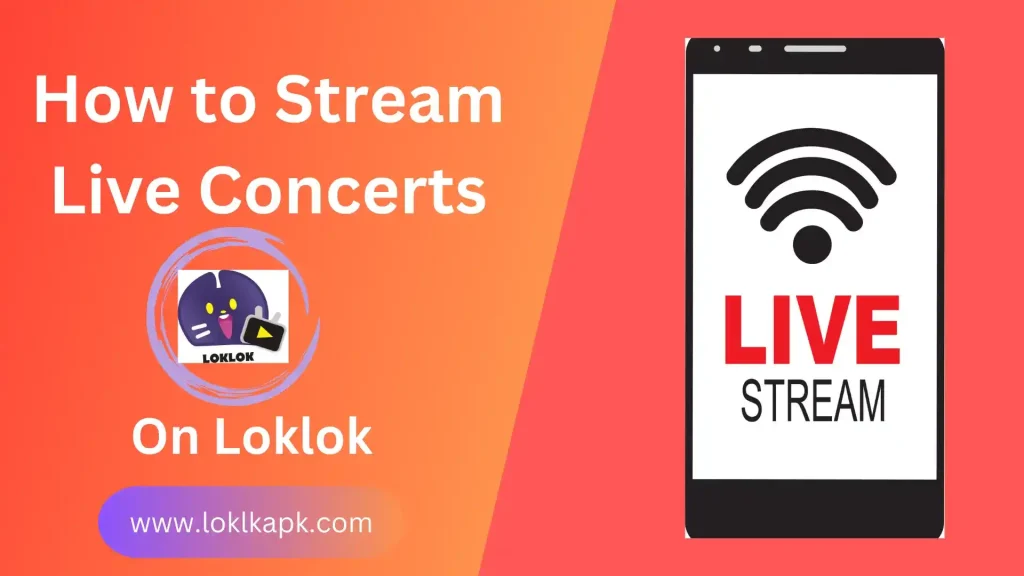 How to stream live concerts on loklok 